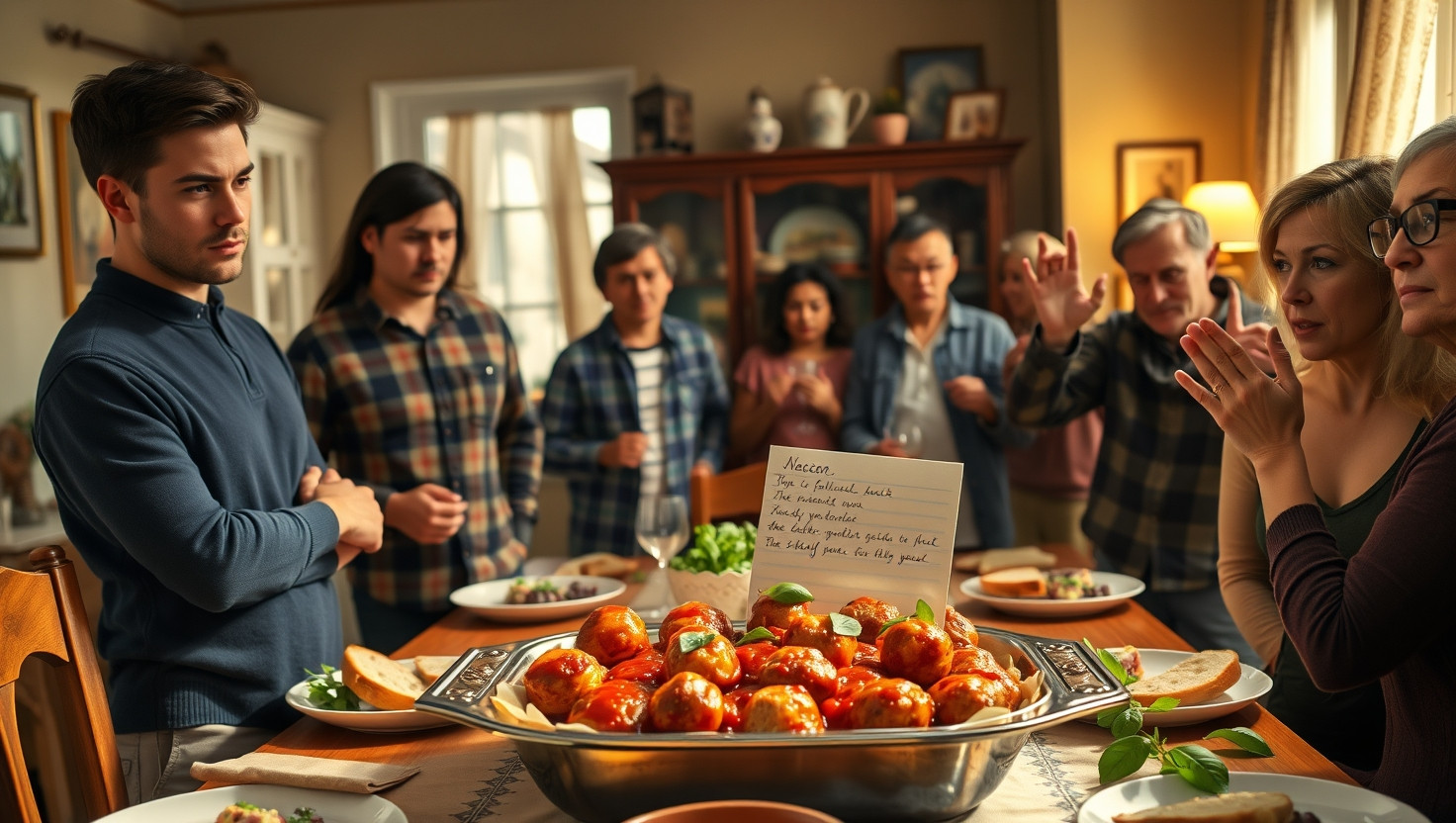 Family Feud: Refusing to Share Grandmas Secret Meatball Recipe - AITA?