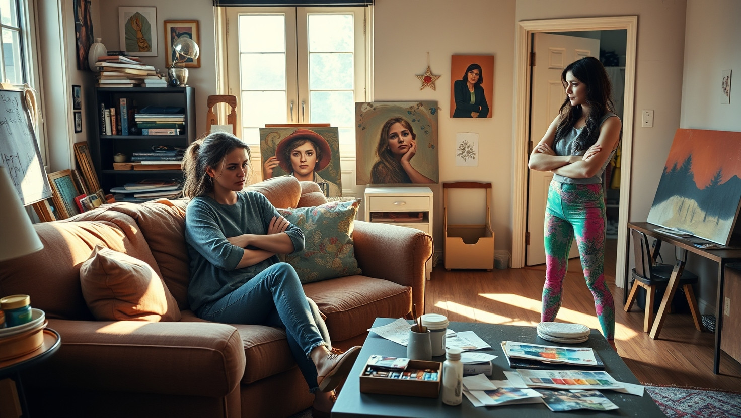 Roommate insists on equal rent split despite using most space: AITA for refusing?