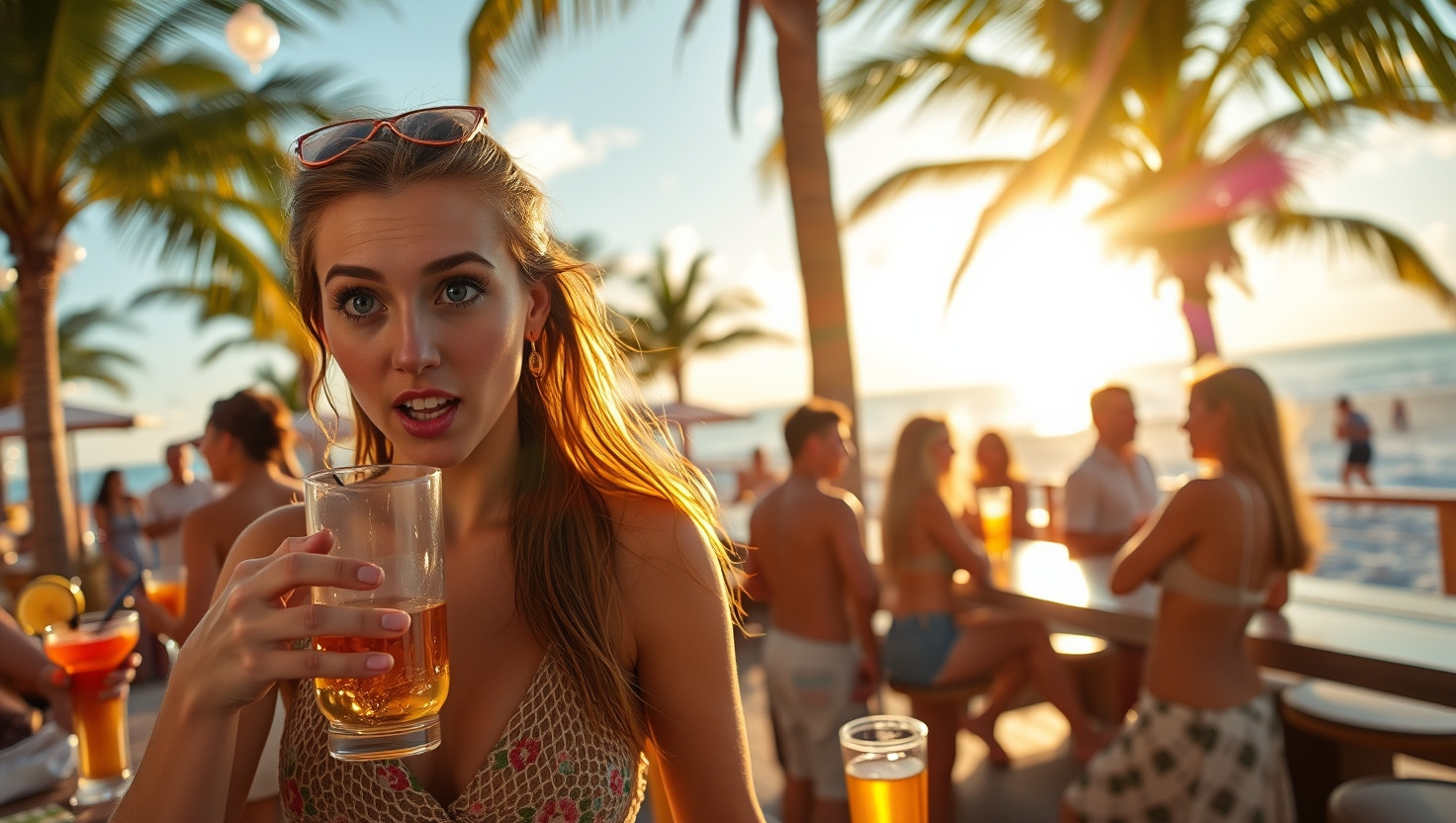 Accidentally Spilled Drink on Friend During Vacation - AITA?