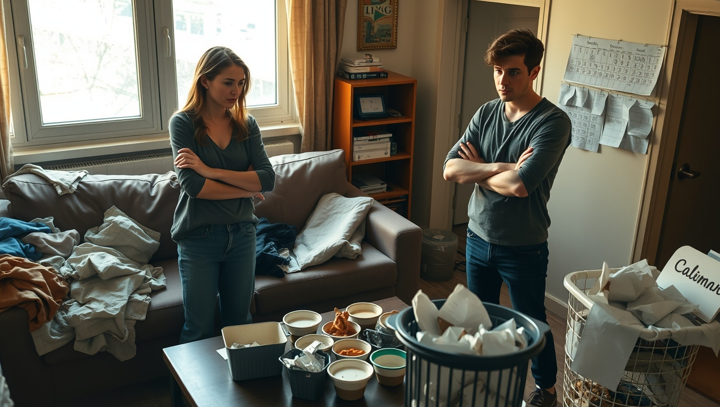 Roommate Conflict: Confronting Over Cleaning Habits - AITA?