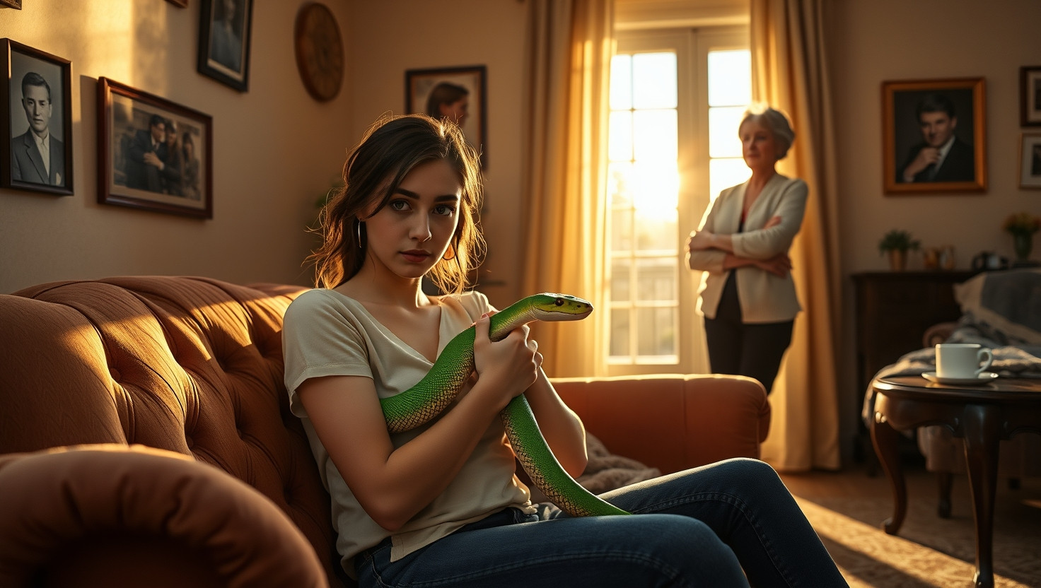Should I Give Up Dads Snake to My Grieving Sister?