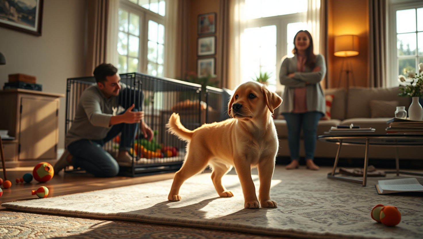 Should I Crate Train Our New Puppy Despite Partners Objections?