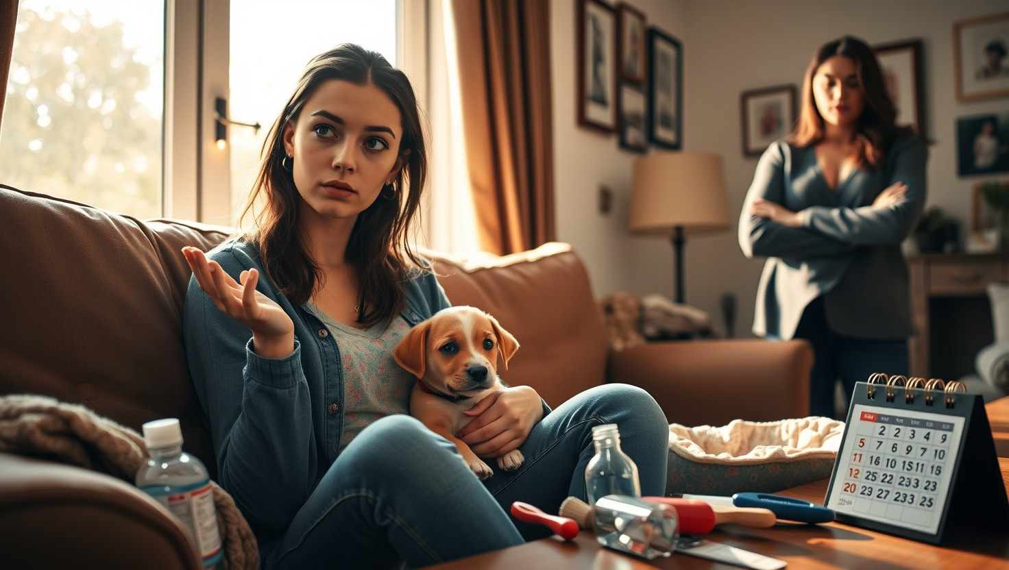 Roommates Unapproved Puppy Grooming Bill: AITA for Refusing to Pay?