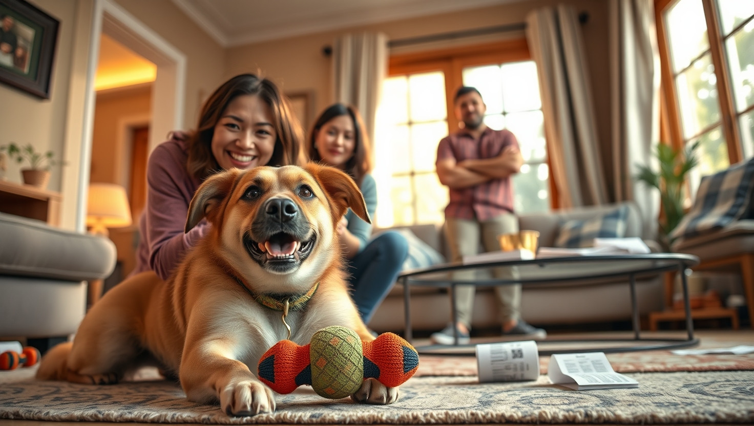 AITA for Adopting a Rescue Dog Against Partners Wishes and Asking for Financial Support?