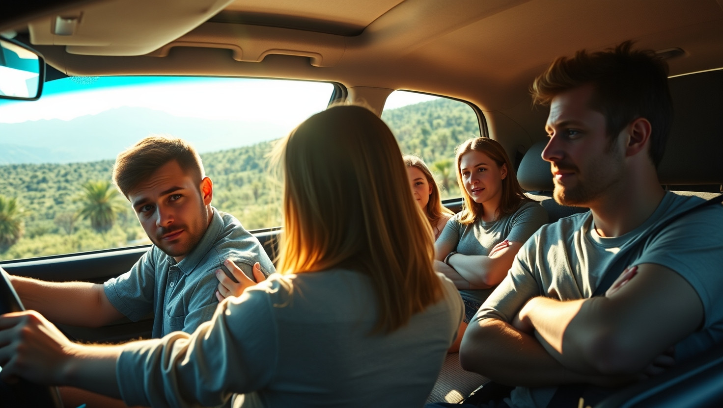 Should I Split Travel Expenses Unevenly with Friends on a Road Trip?