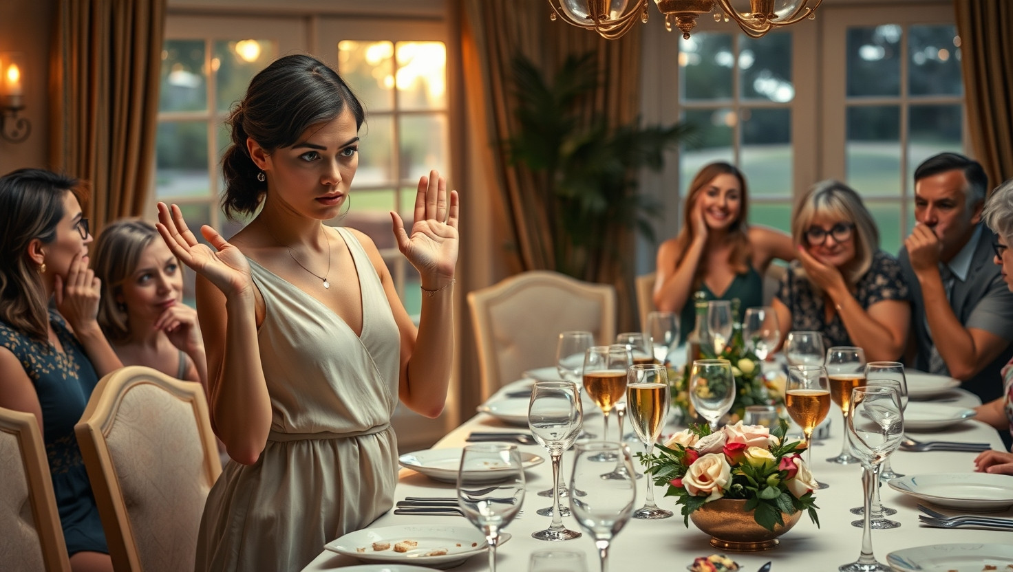 Sisters Inappropriate Behavior at Family Reunion Causes Drama: Was Confronting Her Justified?