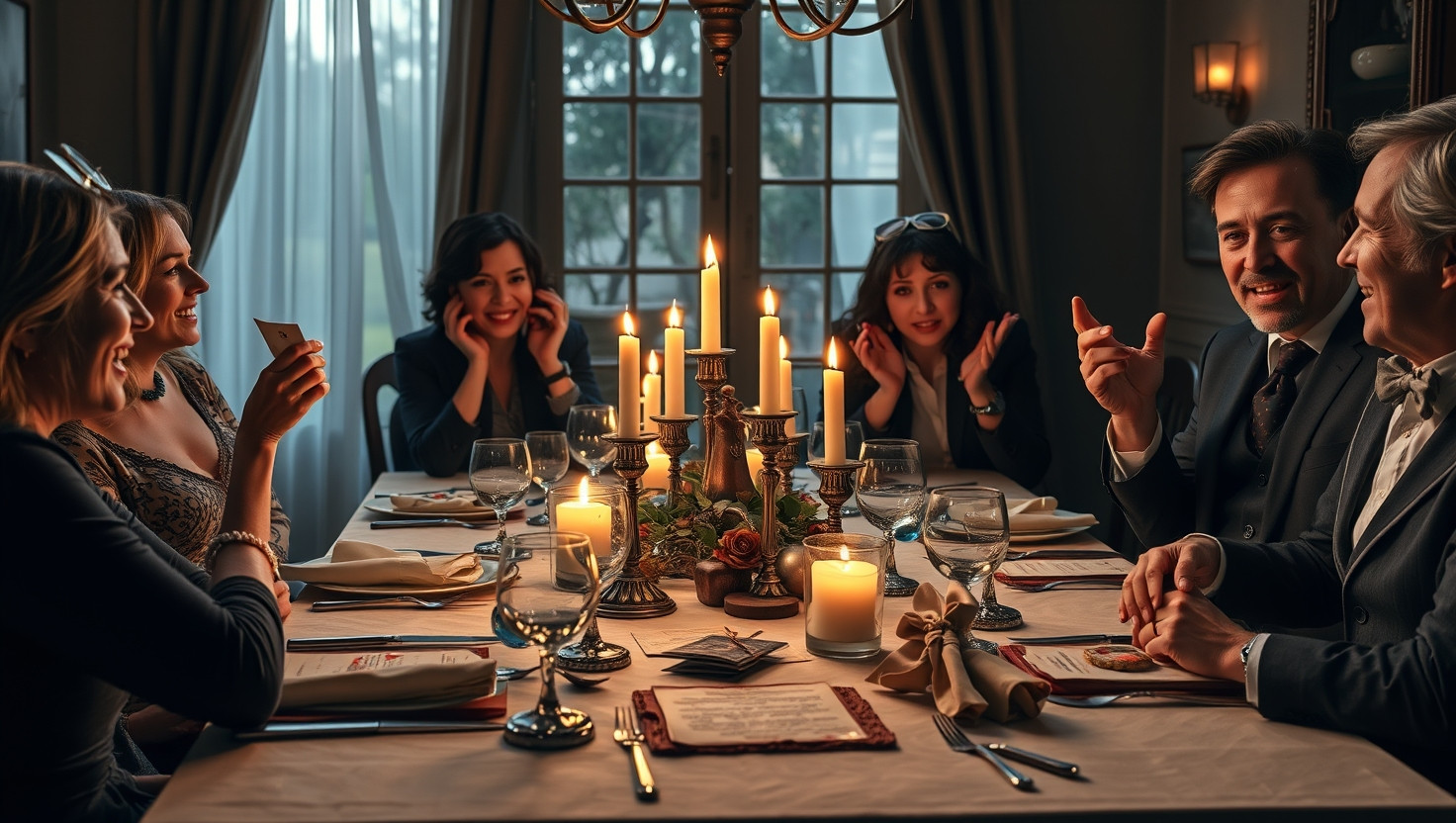 Friends Divided: The Fallout of a Murder Mystery Dinner Party