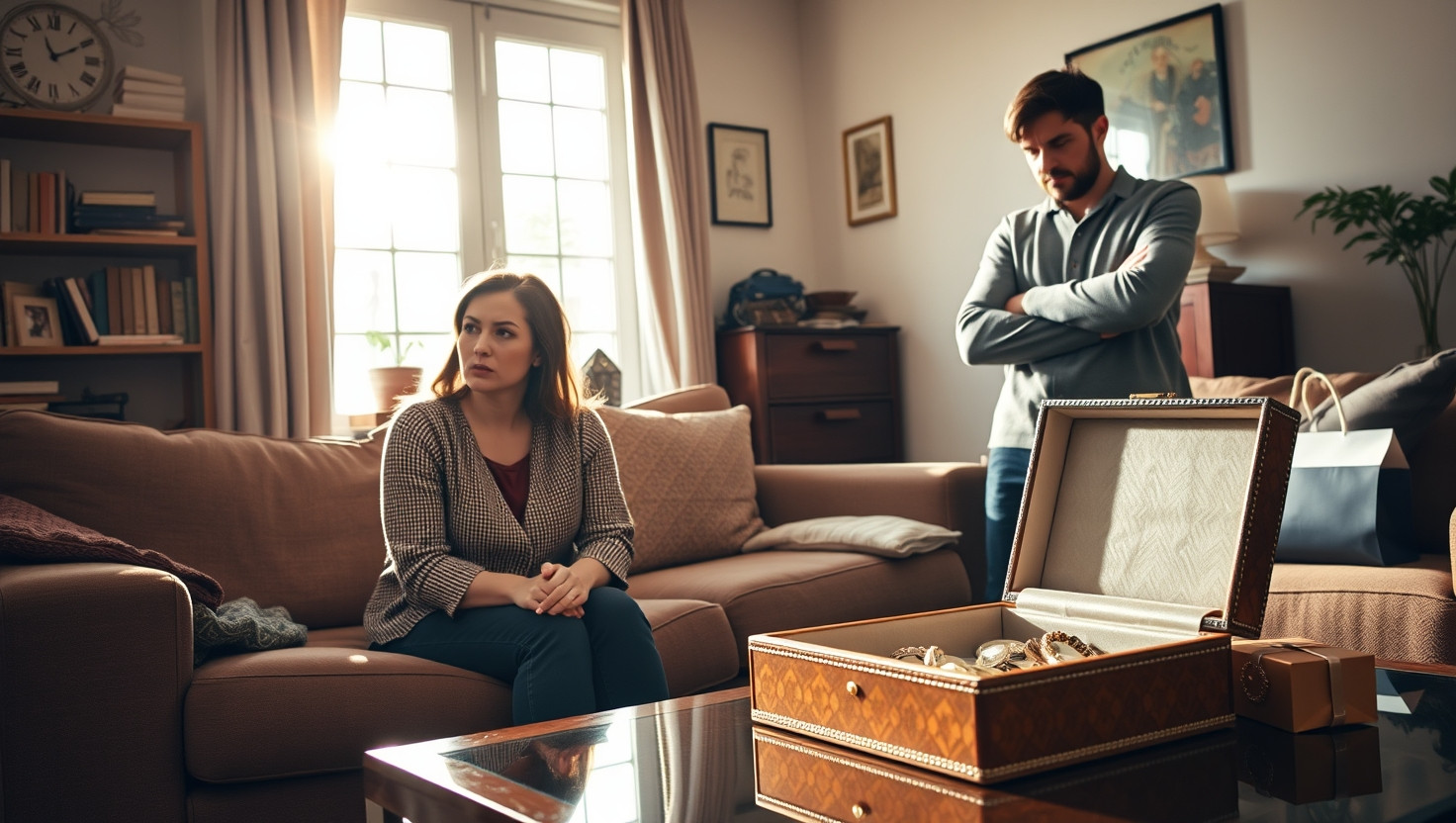 Struggling Partner Discovers Secret Side Hustle: AITA for Splurging on Luxuries?