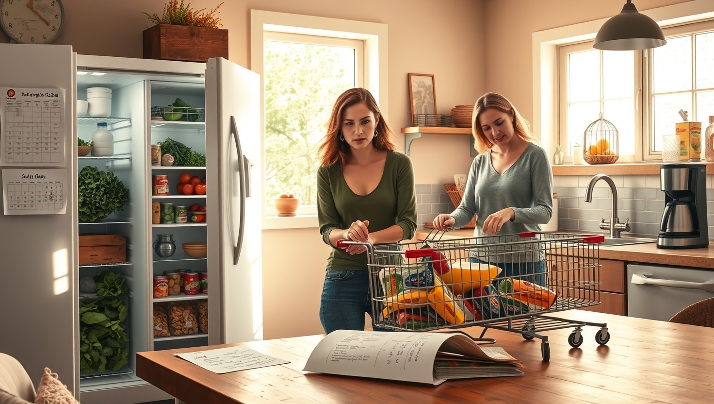 Roommate insists on splitting grocery bill evenly despite expensive organic purchases - AITA?