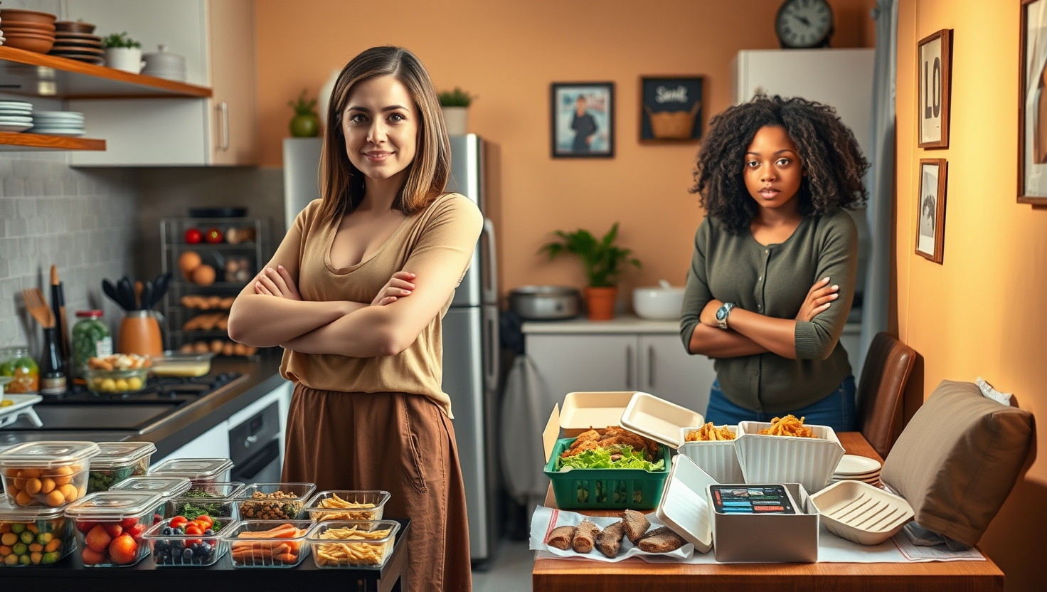 Should I Share My Meal Prep Savings with Overspending Roommate? AITA?