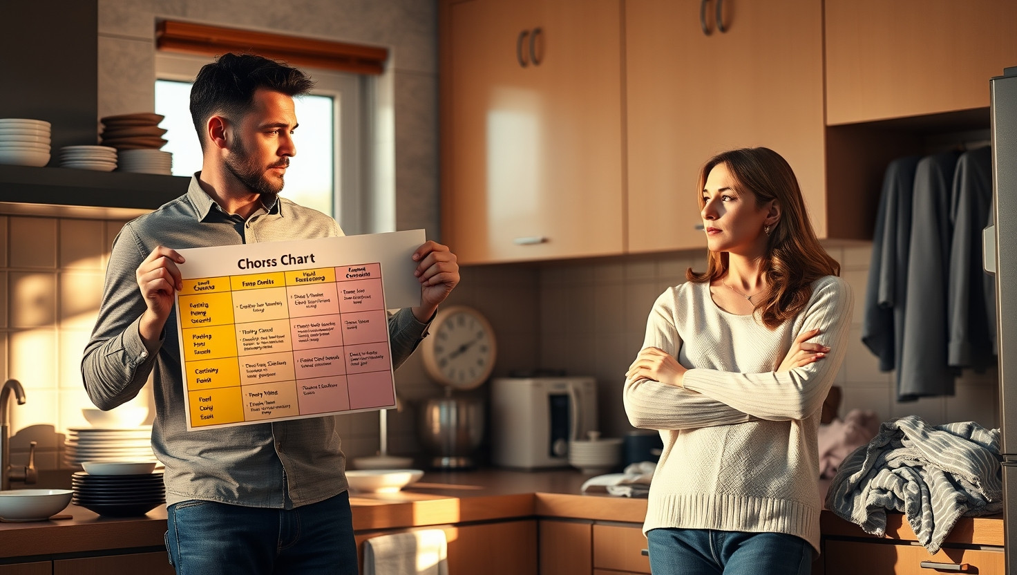 Balancing Household Chores: AITA for Implementing Strict Rules with My Spouse?