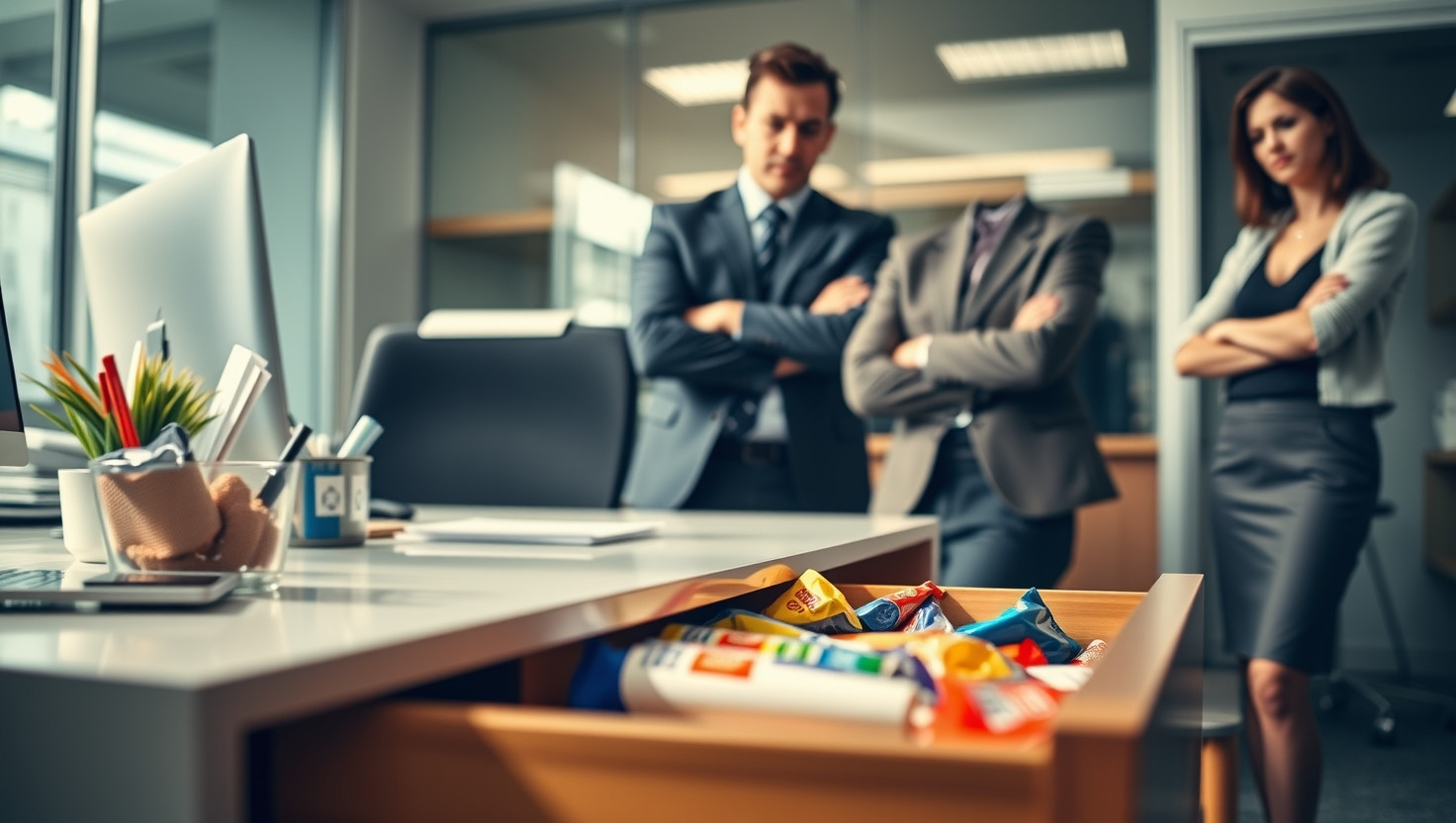 Workplace Snack Drama: AITA for Refusing to Share with Colleague?