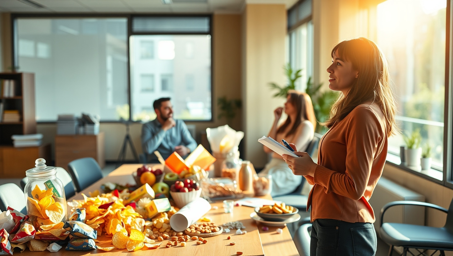 Should I Ask Colleagues to Pay Extra for Overindulging in Office Snacks?
