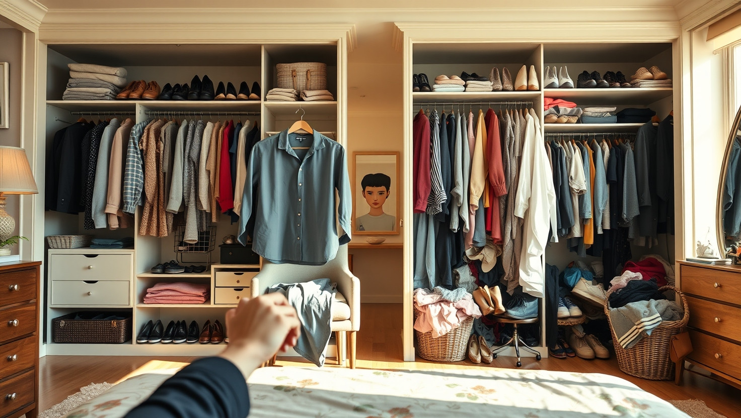 Should I Share Closet Space with My Messy Partner? AITA for Wanting Separate Closets?