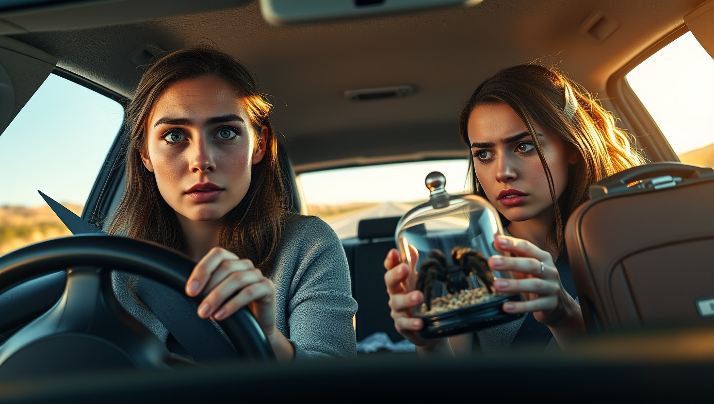 Friends Emotional Support Tarantula Ruins Pet-Friendly Road Trip