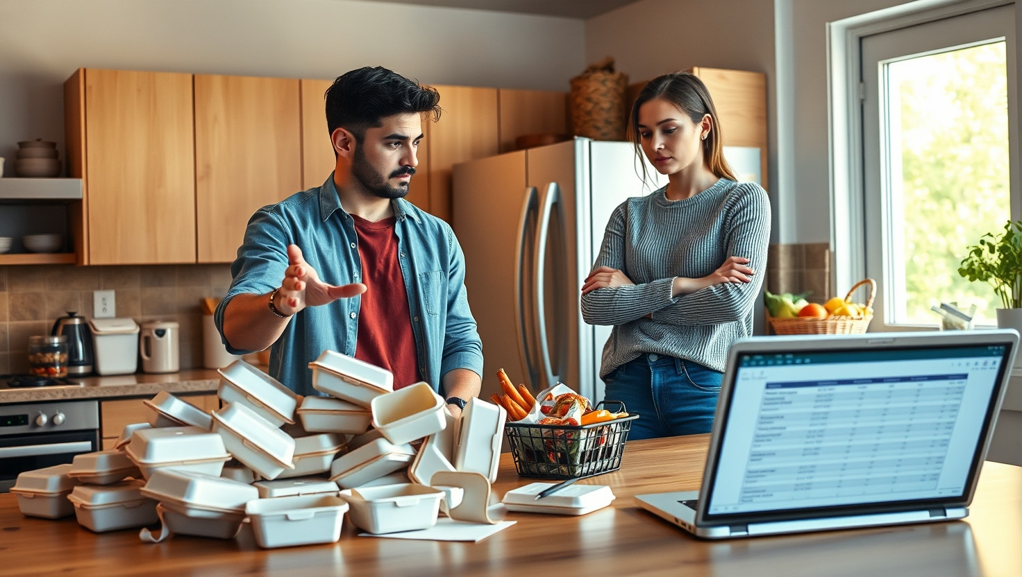 Is It Wrong to Question Girlfriends Excessive Food Delivery Spending Amid Financial Stress?