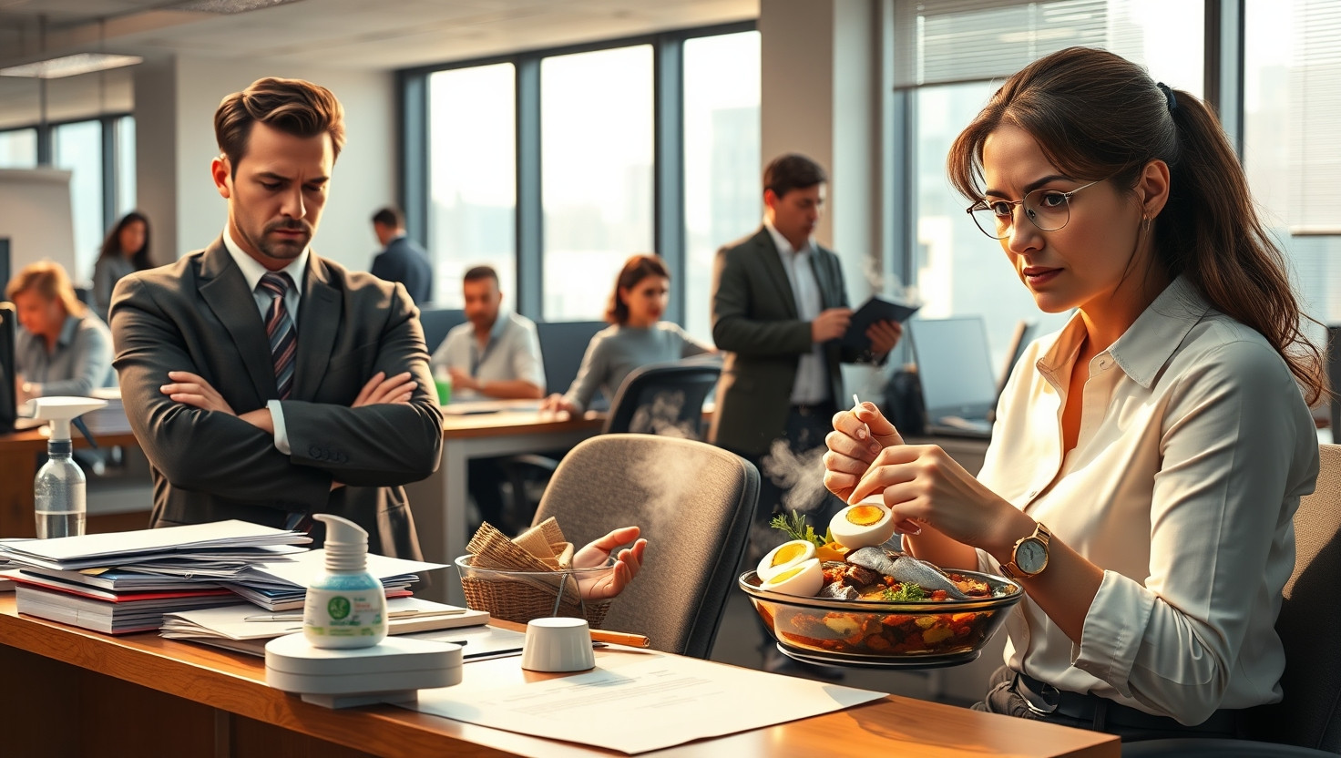 Coworkers Pungent Lunches Causing Office Conflict: AITA for Asking Her to Stop?