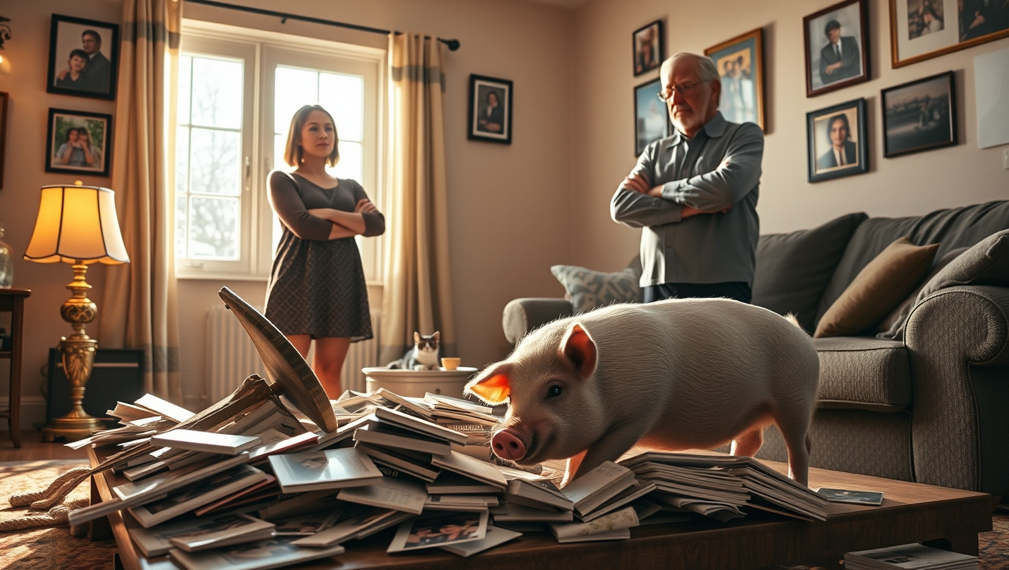 Father-in-Law Insists on Bringing Pet Pig for Visit: AITA for Refusing?