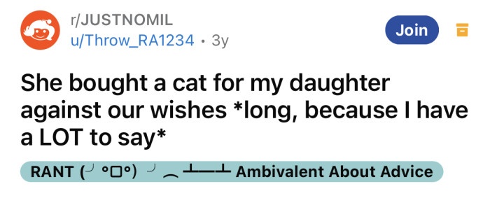 The OP asked for advice on how to deal with her intrusive MIL.