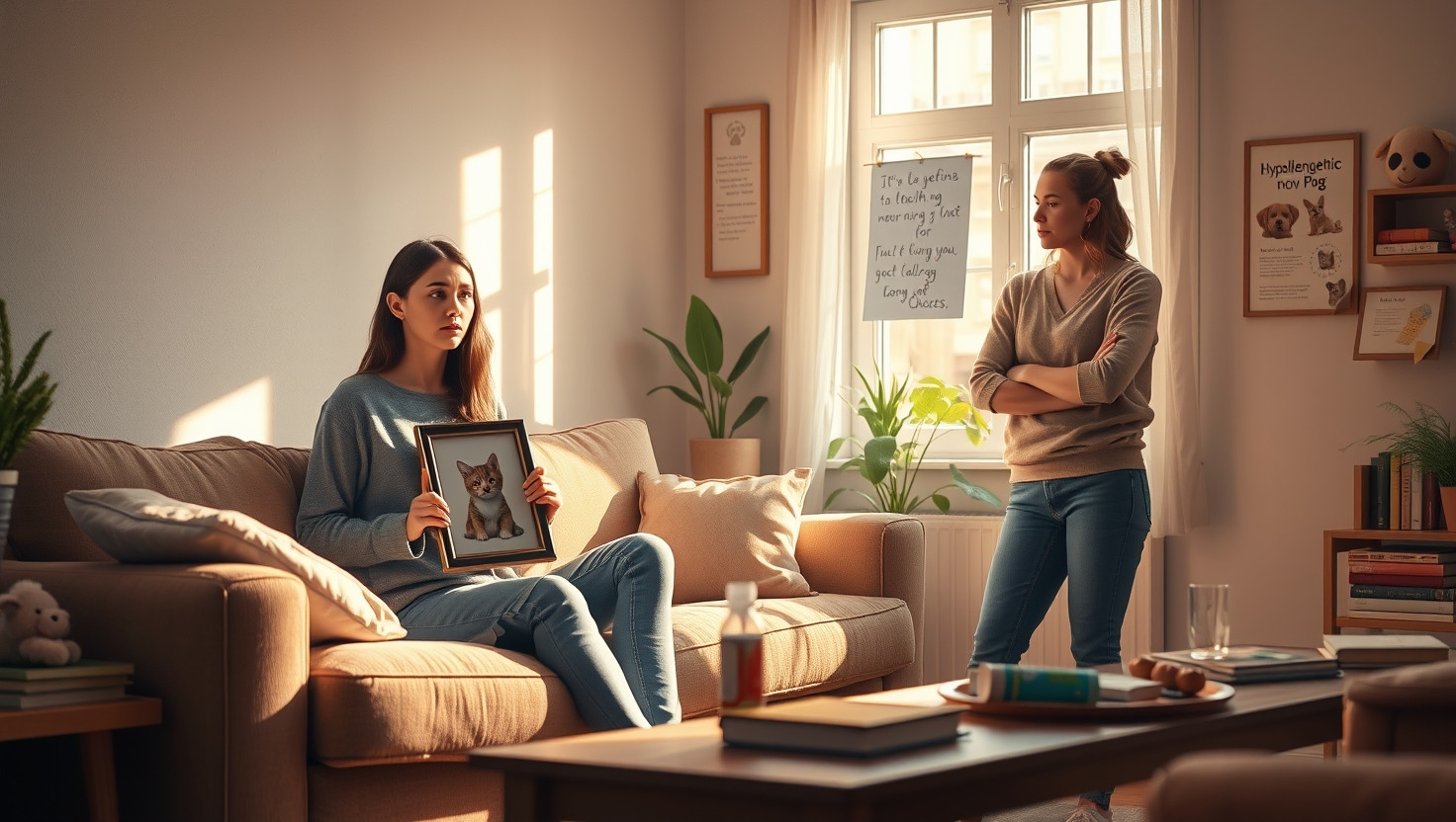 Roommate Wants Dog Despite My Allergies: AITA for Refusing to Share Pet Care Costs?