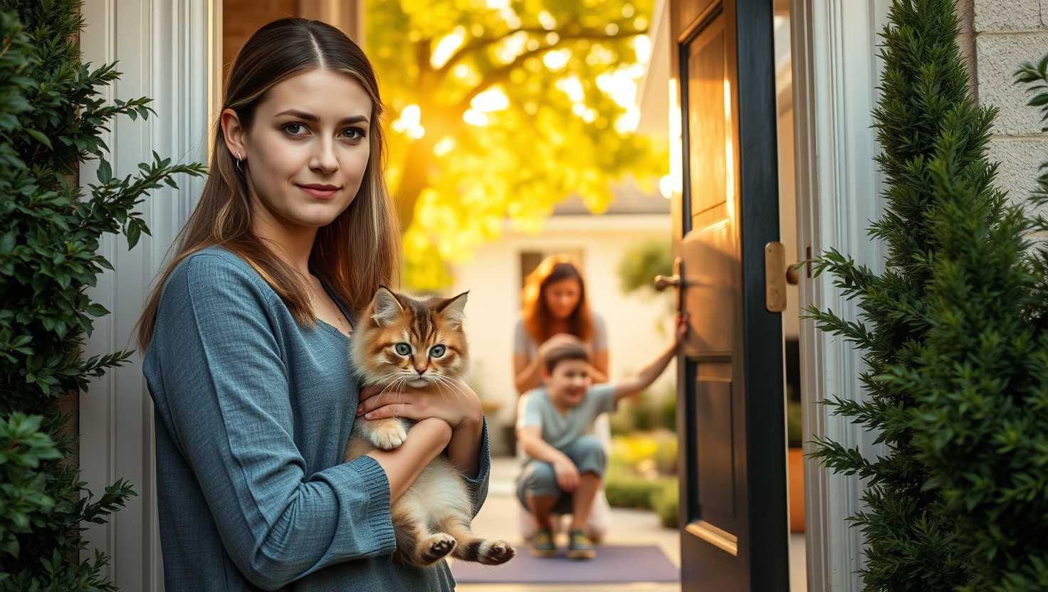 Neighbor upset after I decline to lend my cat for her sons therapy session