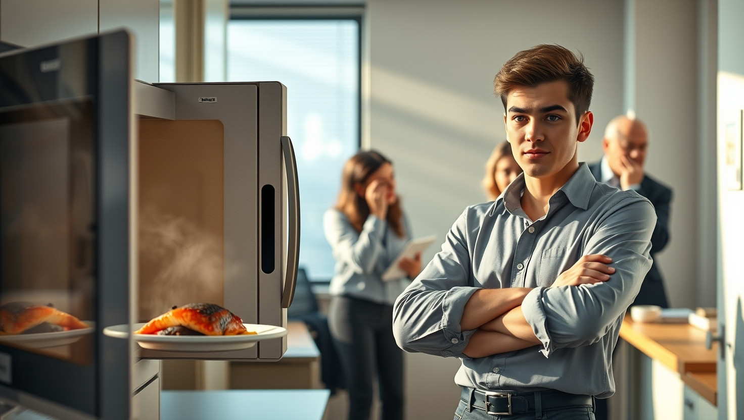 Office Drama: Colleagues Daily Microwaved Fish Habit Causing Chaos - AITA?