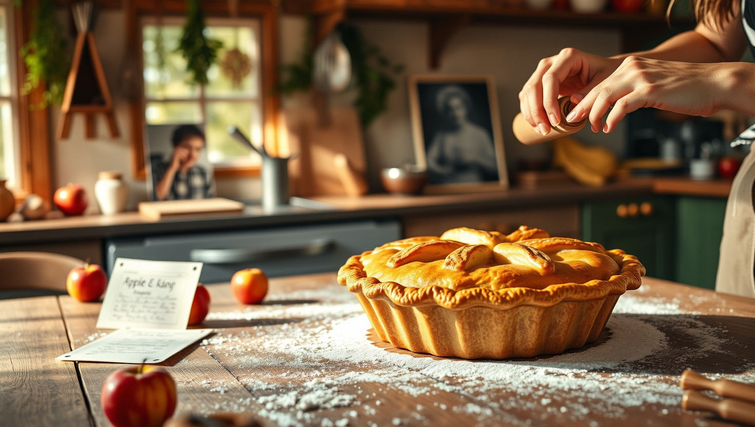 Should I Share Grandmas Secret Apple Pie Recipe with Cousins Bakery?