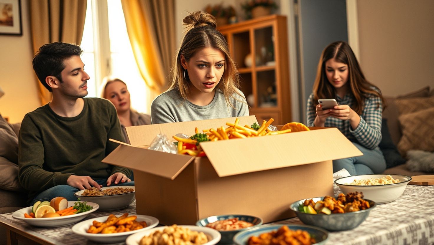 Friends Add Extra Items to Food Delivery Order Without Consent - AITA for Refusing to Split Costs?