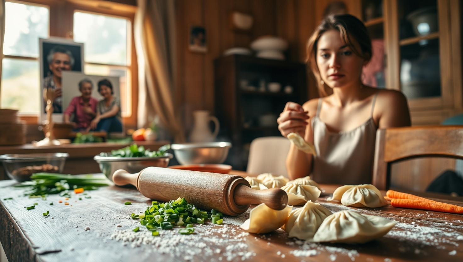 Debating Whether to Share Grandmas Secret Dumpling Recipe with Cousins Rival Food Truck
