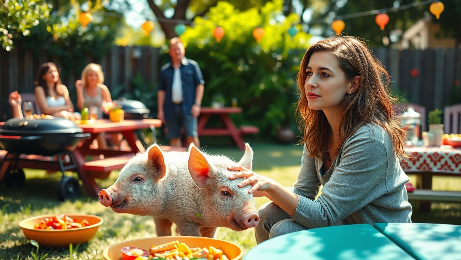 Bringing My Emotional Support Pig to a Pet-Friendly Party: A Dilemma of Prioritizing Mental Health vs. Friends Fear