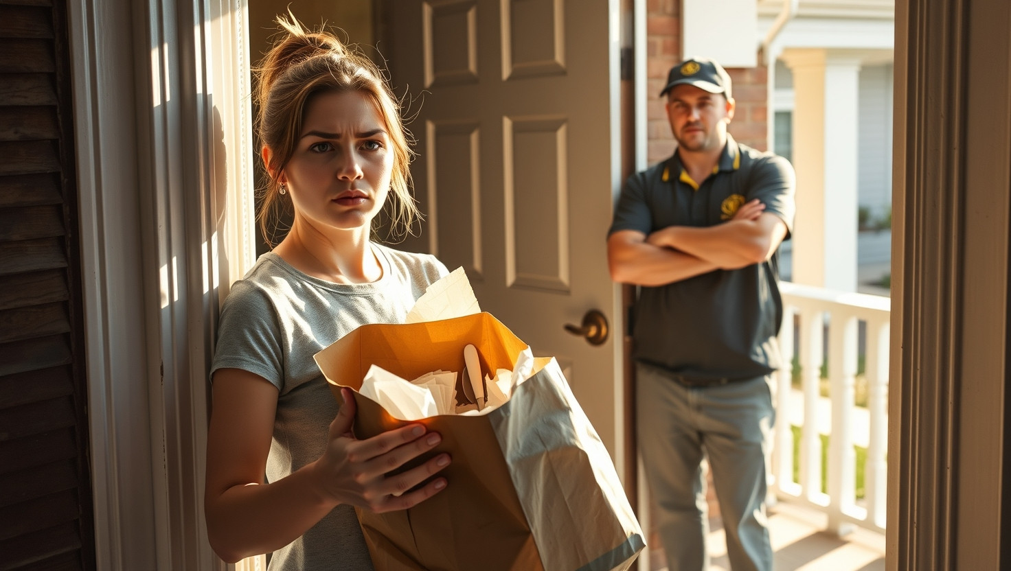 AITA for Not Tipping Rude Food Delivery Driver Who Forgot My Order?