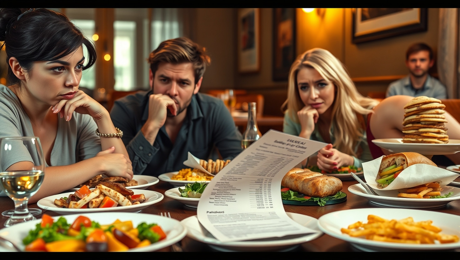 Friend Orders Double the Food, Expects Even Split: AITA for Declining?