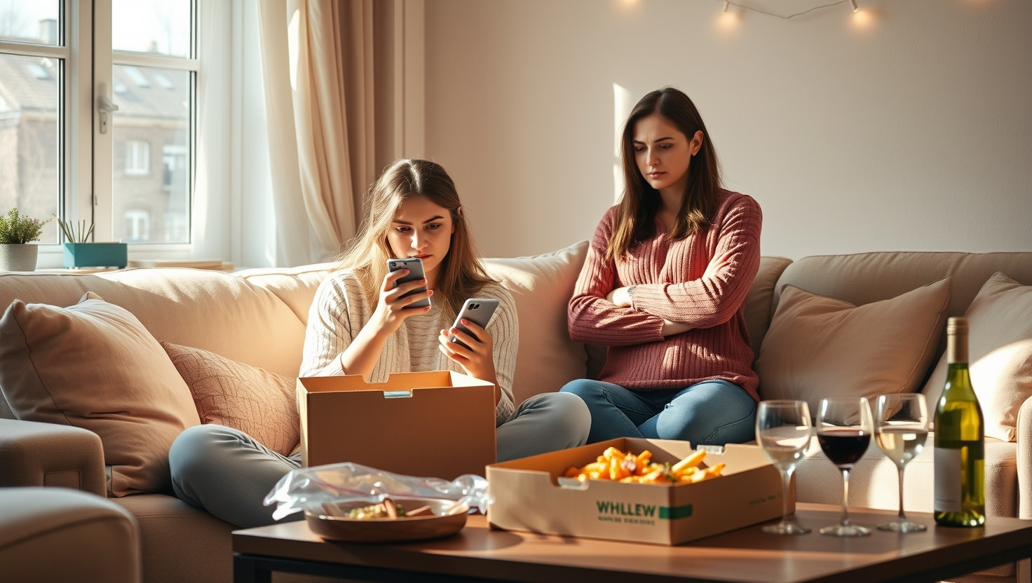 Friend Orders Extra Food Without Asking, AITA for Refusing to Split Delivery Cost?