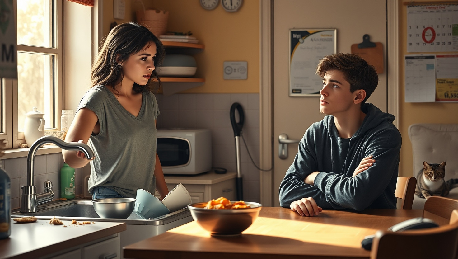 Should I Split Chores Equally with My Sibling Even Though I Earn More?