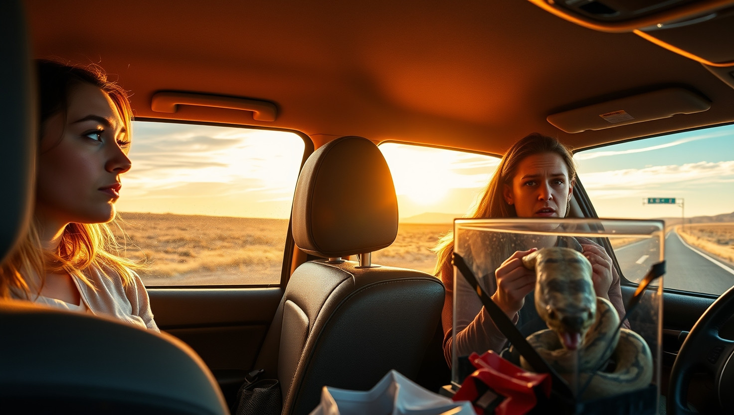 Pet Snake Drama: Bringing Seraphina on Cross-Country Trip With Terrified Friends - AITA?