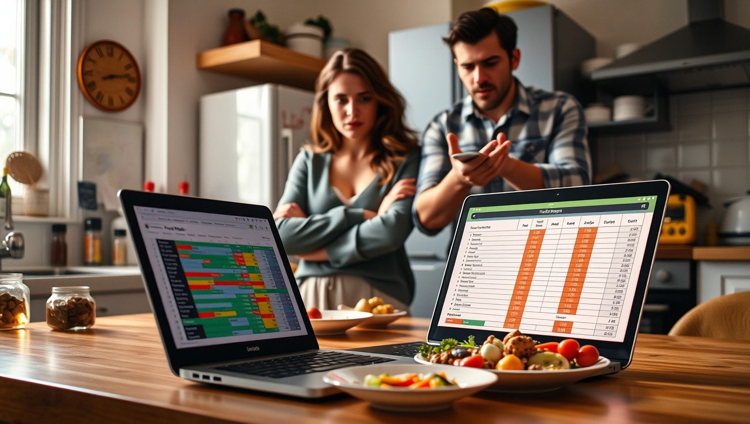 Refusing to Share Food Budget Spreadsheet with Controlling Partner: AITA?