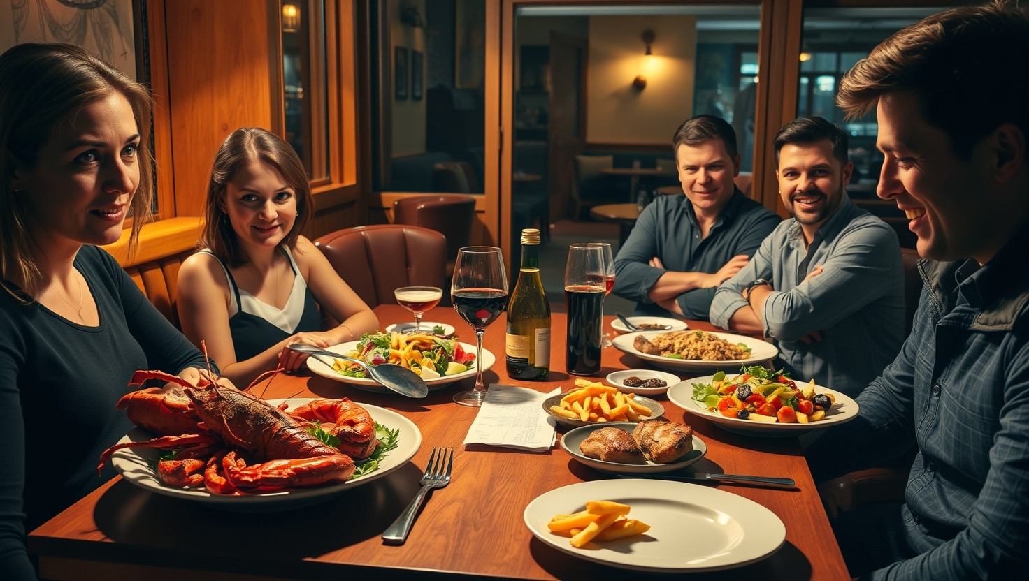 Debating Fairness: AITA for Requesting Individual Bill Splits After Friends Order Pricey Dishes?