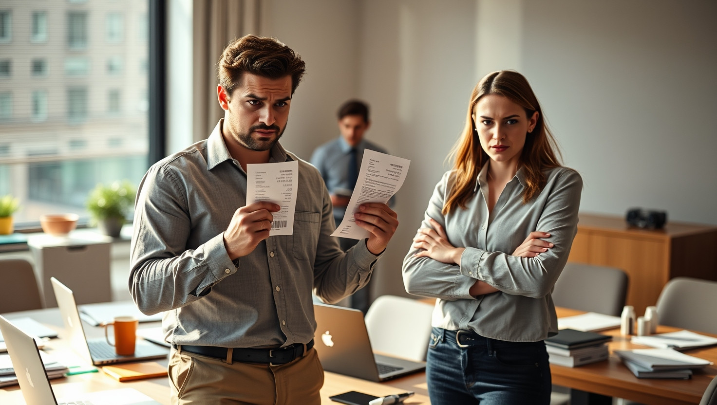 Unfair Work Expense Splitting Causes Team Tension