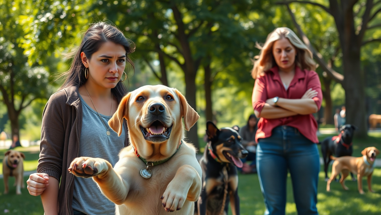 Neighbors Dog Attacked Mine: AITAH for Refusing Park Playdate?