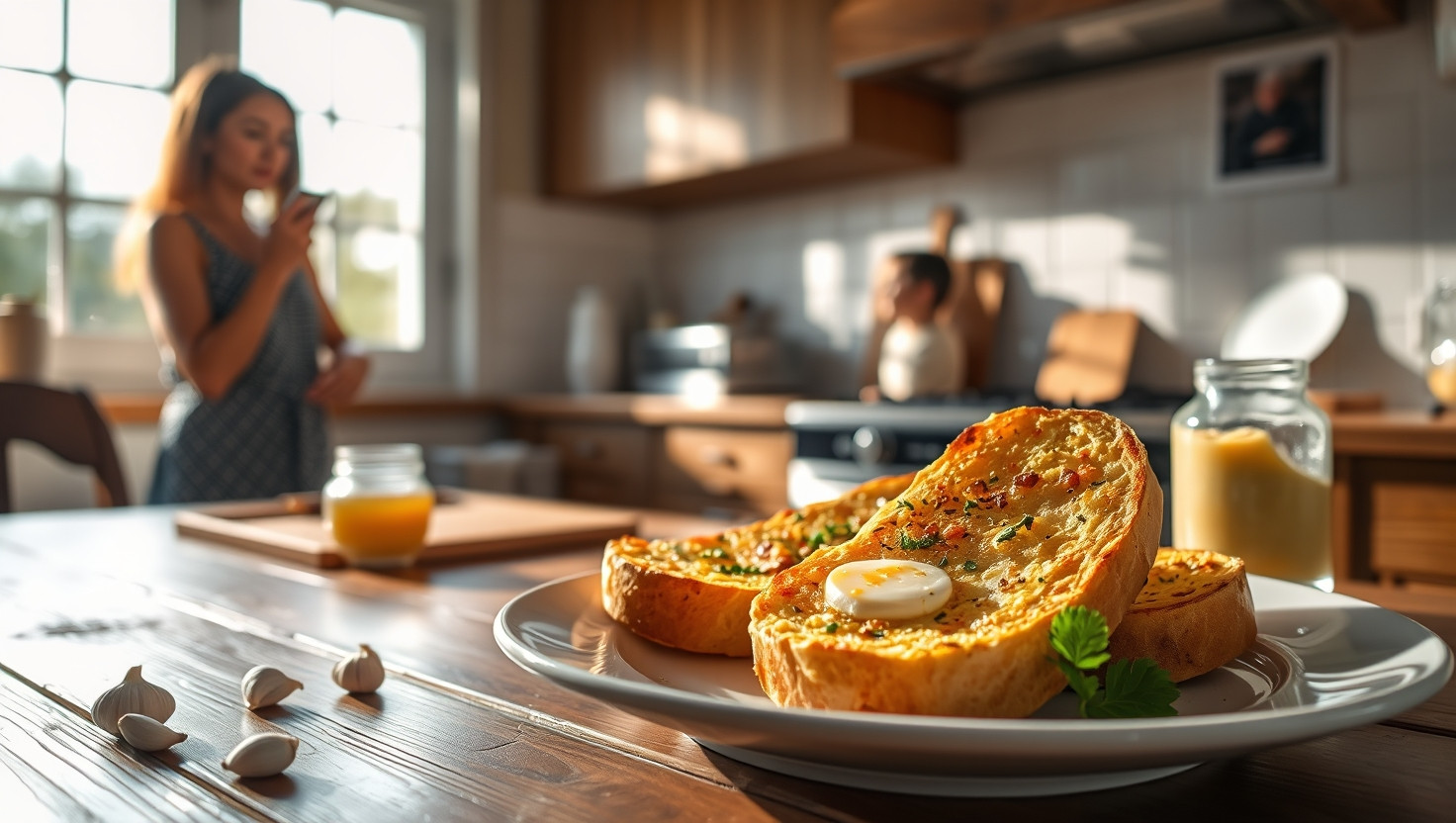 Debating Whether to Share My Secret Garlic Bread Recipe with a Friend: WIBTA?