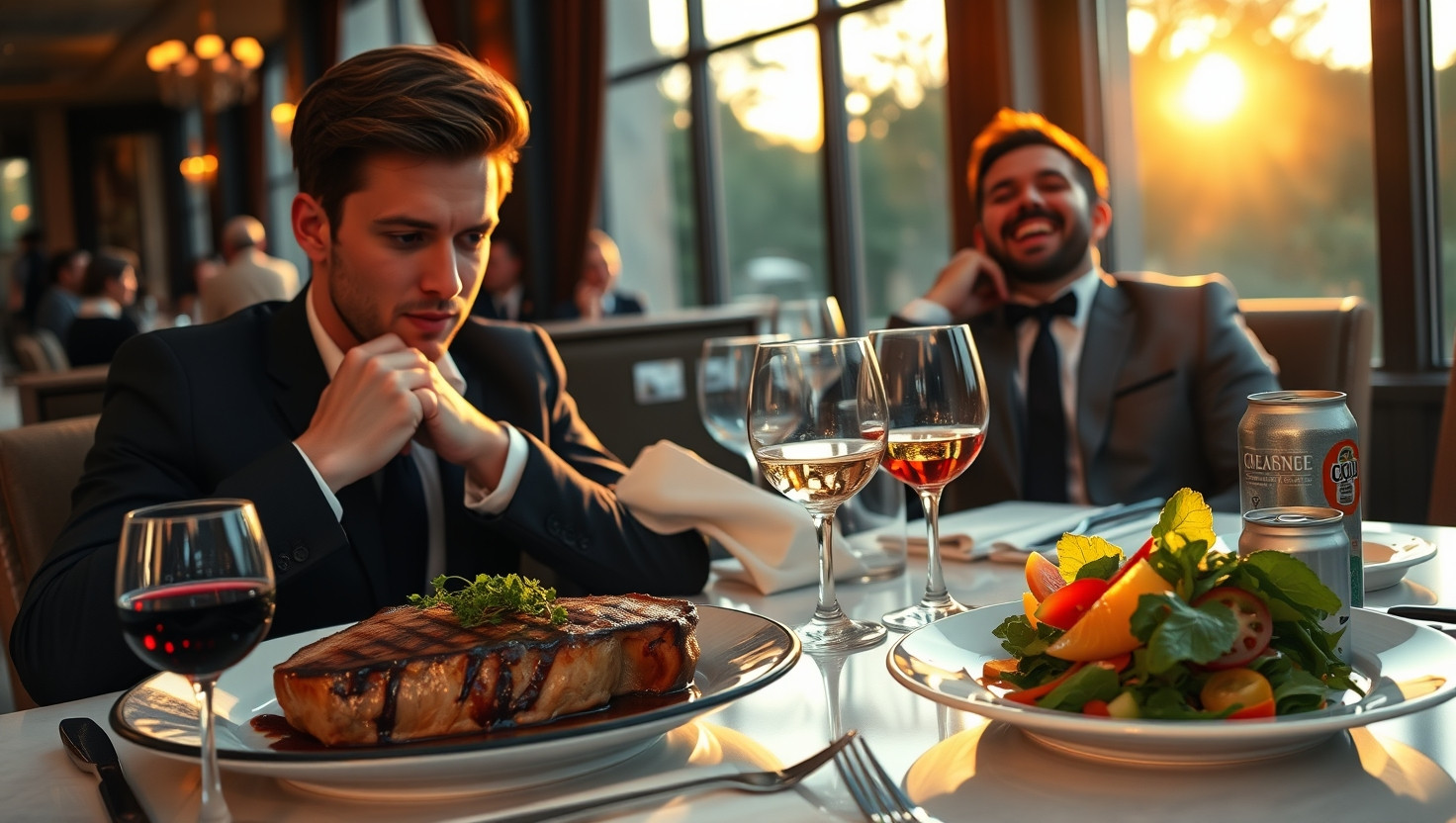 Dealing with a Friends Expensive Taste: Should I Split the Bill Evenly?