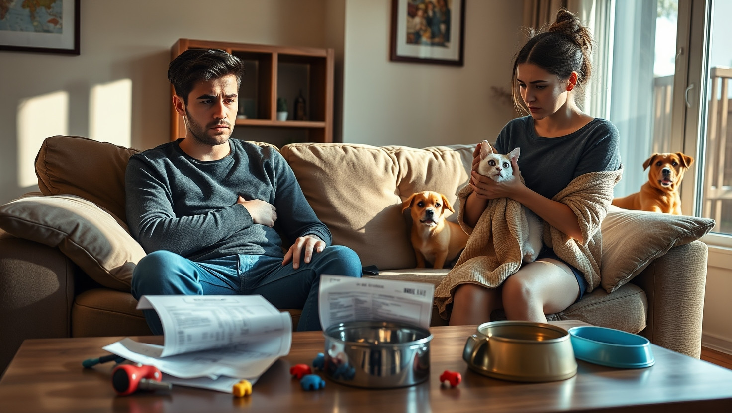 Roommate Wants Me to Split Vet Bill After Pets Fight: AITA?