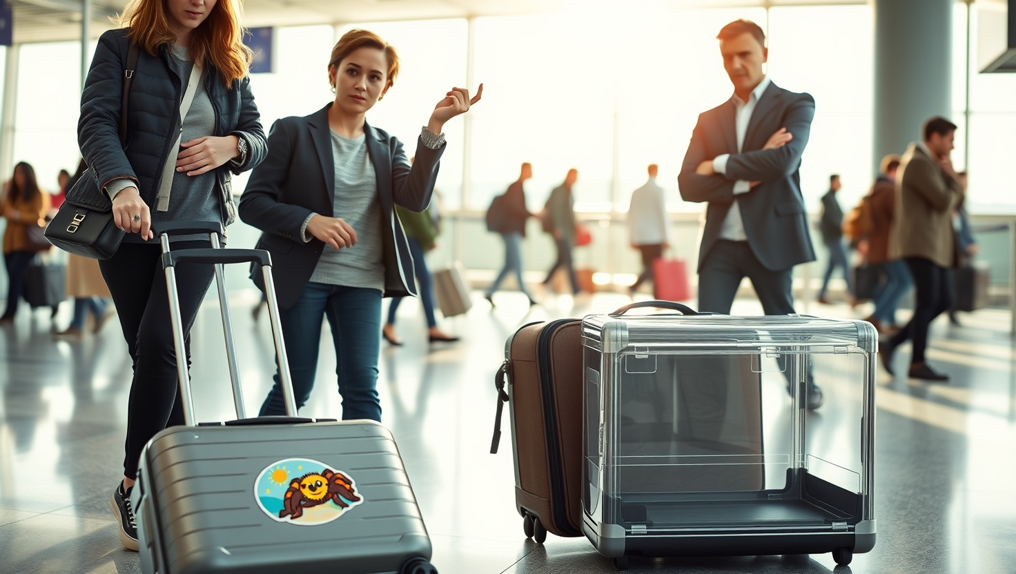 Partner Wants Emotional Support Tarantula on Flight - AITA for Refusing?