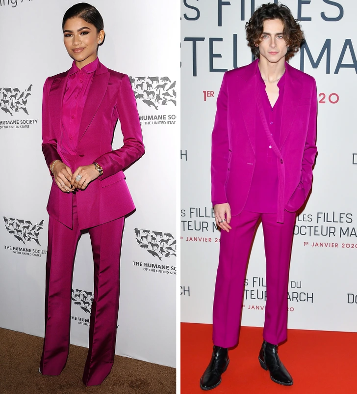 6. Zendaya and Timothée Chalamet