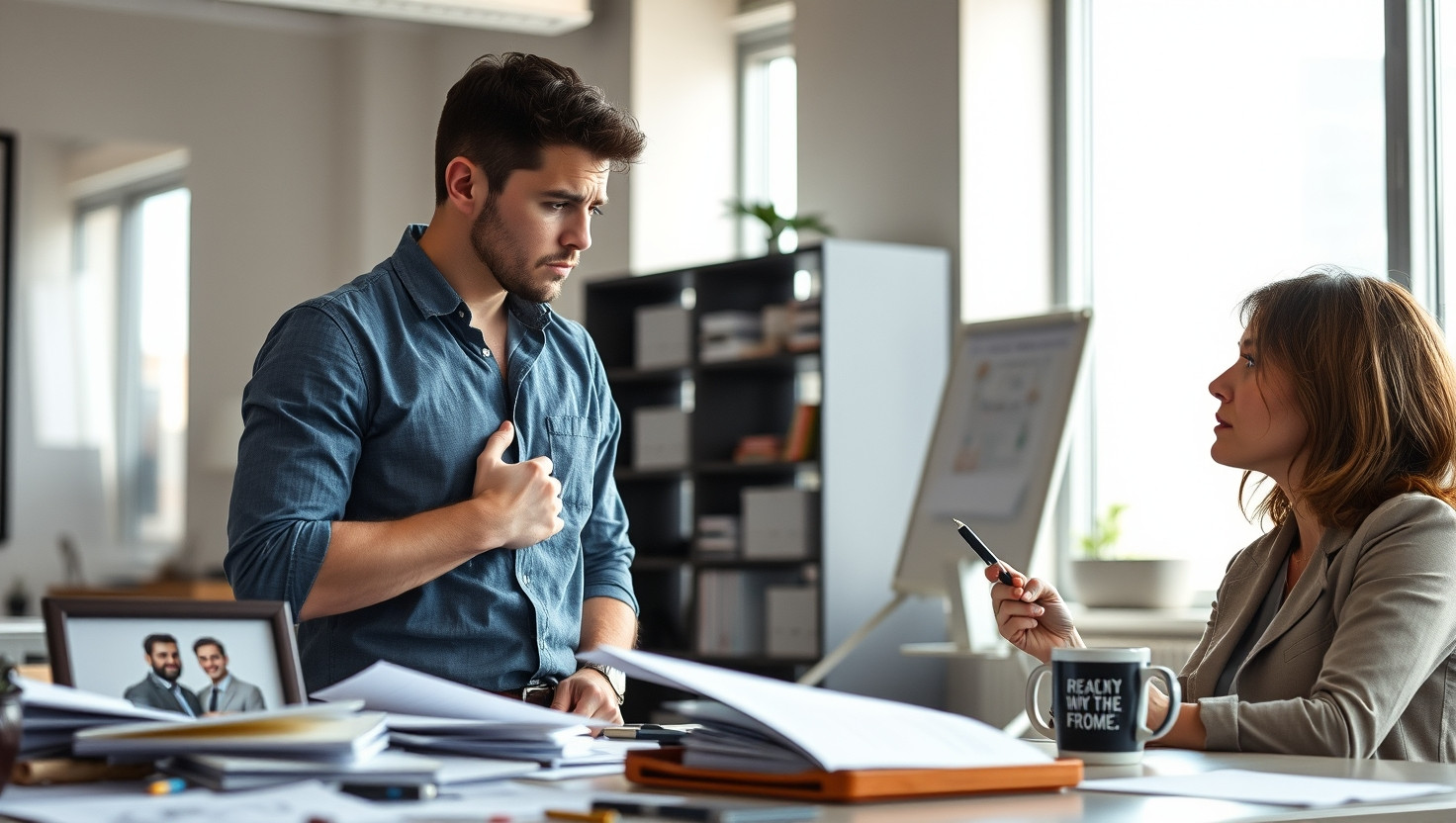 Feeling Overlooked at Work: Should I Confront My Coworker About My Promotion Snub?