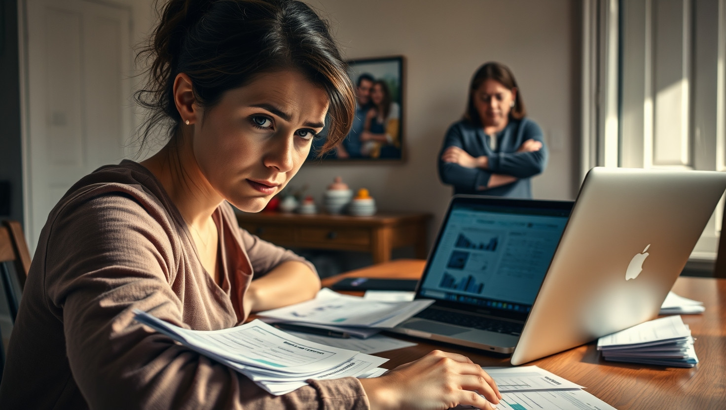 Is it wrong to question my sister about hiding our familys bills?