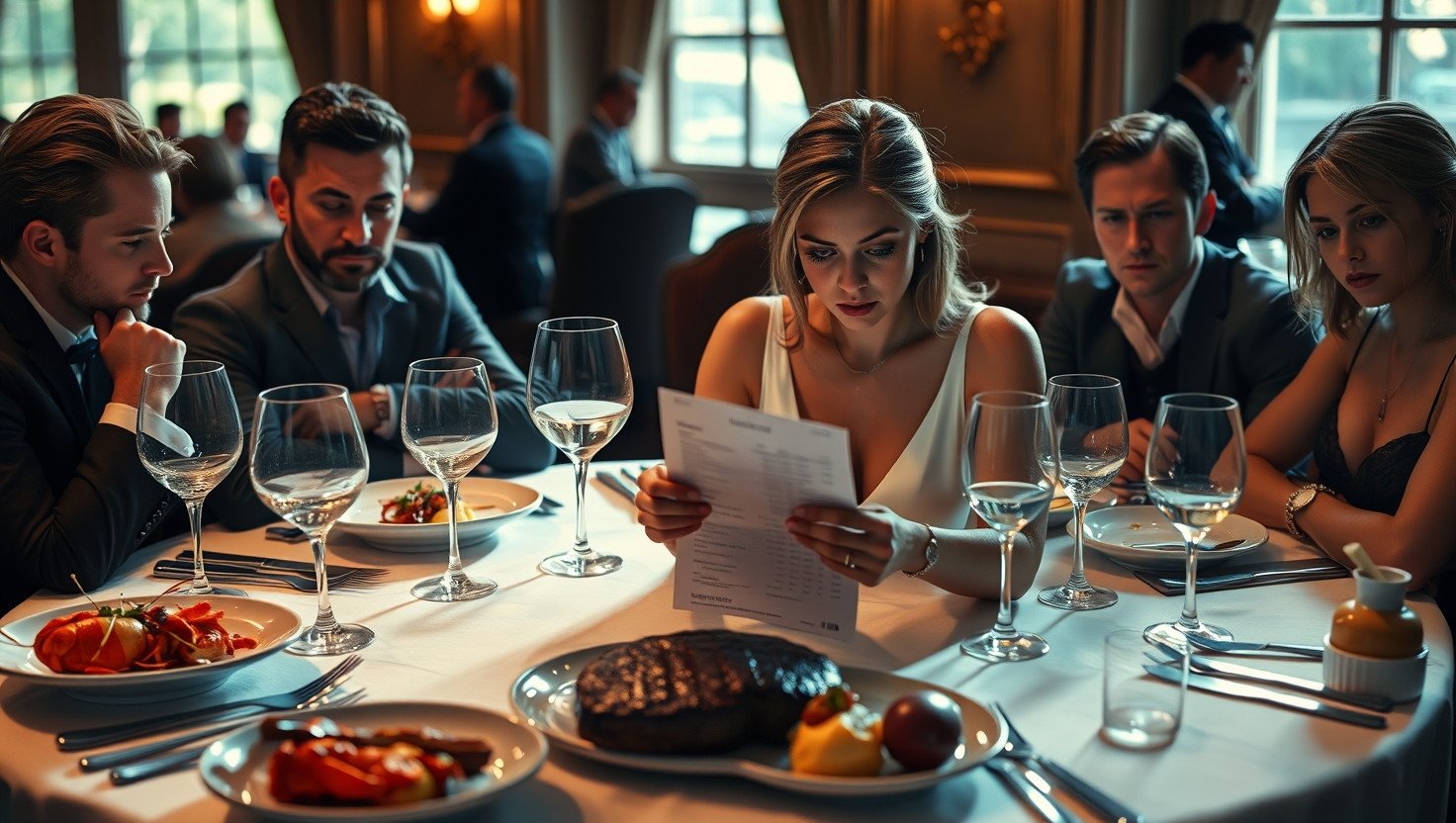 AITA for Refusing to Split Restaurant Bill with Friends Over Expensive Orders?