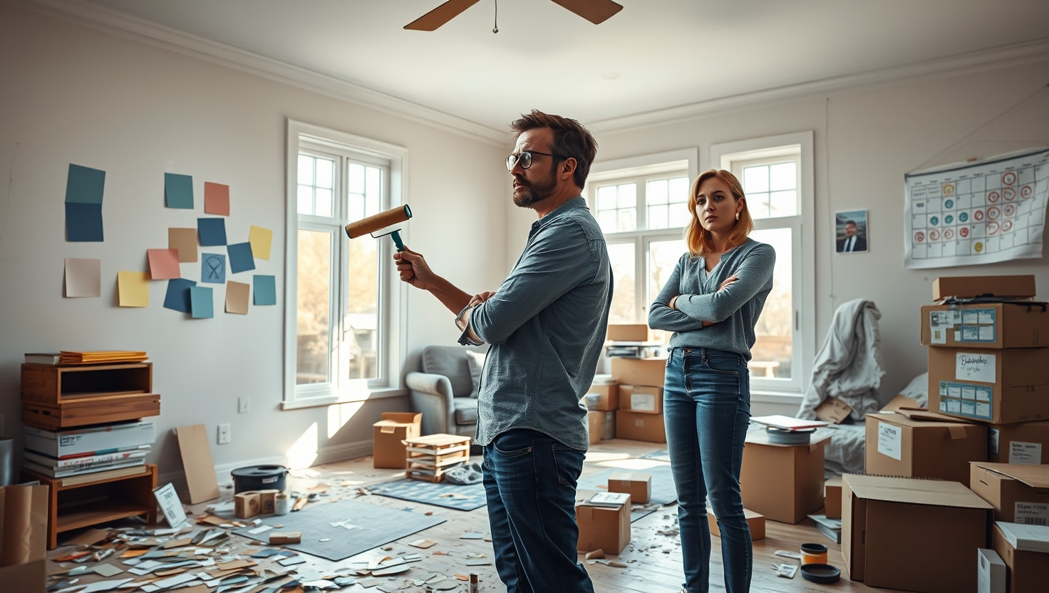 Should I Split Renovation Costs if Partner Keeps Changing Their Mind?