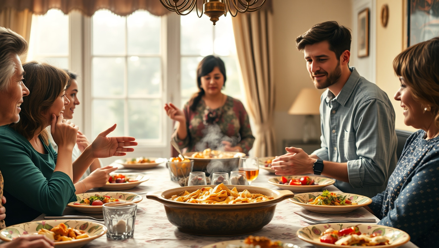 Family Drama Unfolds: Declining Moms Infamous Casserole Leads to Uproar