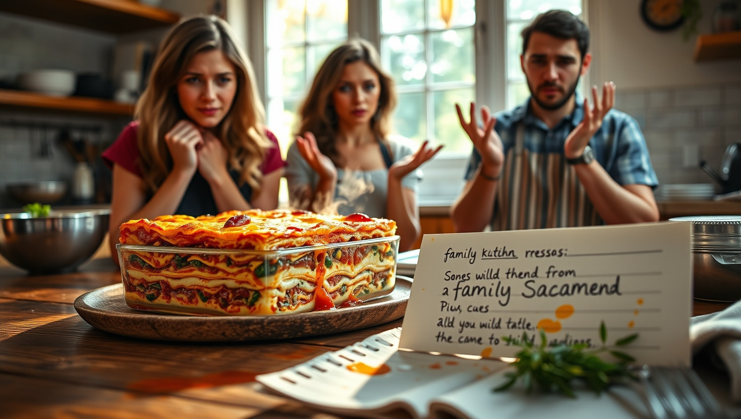 Should I Share My Secret Lasagna Recipe for a Cooking Competition?